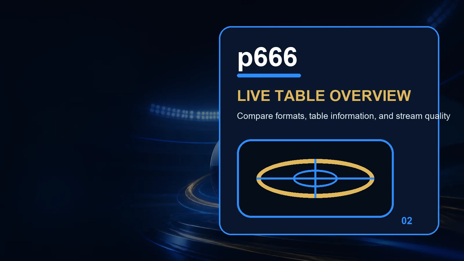p666 live casino full-width visual guide 2